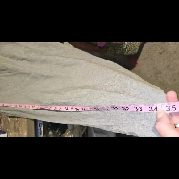 Sigrid Olsen for J. Jill Vintage Lagenlook Linen Blend Tank Shift Dress 8 or M - Picture 6 of 6